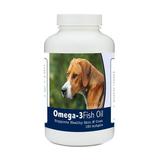 Healthy Breeds 840235185512 English Foxhound Omega-3 Fish Oil Softgels 180 Count