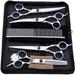 Dog Grooming Scissors Pet Trimming Scissors Set Professional Grooming Barber Scissors Kit 6 inch Stainless Steel Shears for Grooming and Hair Cutting