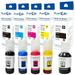 T512 Compatible Ink Refill Bottles Set 512 of 5 Bottles For Epson EcoTank ET 7700 ET 7750 / ET7700 ET7750 Printers