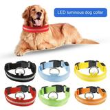 Kaola Luminous Pet Collar Tear Resistant Bite Resistant Accessory LED Flash Dog Collar for Pet