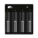 IMREN i4 Intelligent 4 Bay Battery Charger for 18350 18500 18650 20700 21700 26650 Rechargeable Battery