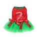 YUEHAO Christmas Sweaters for Dogs Pet Supplies Pet Dog Fashion Christmas Gift Skirt Elk Skirt Christmas Pet Skirt Green