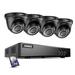 ANNKE 8 Channel 1080p Video Surveillance System with 4pcs 1080P HD Cameras Motion Alert Remote Accessï¼Œ4TB Hard Drive