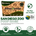 The Original Poop BagsÂ® Dog Waste Bags USDA Certified Biobased Dog Poop Bags San Diego Zoo Wildlife Alliance Poop Bags Roll Pack for Dog Poop Dog Poop Bags 360 Count Pet Waste Bags