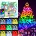 Dofanfy 5M/10M 50-100LED Smart Fairy String Lights USB Bluetooth Waterproof Color Changing Lights For Home Christmas Decor