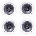 Klipsch 8 2 Way Natural Surround Sound in-Ceiling Speaker System (Set of 4)
