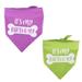 2 Pack Pet Dog Birthday Bandana Adjustable Triangle Scarf Dog Puppy Birthday Party