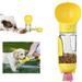 Dog Water Bottle for Walking Multifunctional and Portable Dog Travel Water Dispenser with Food Container Detachable Design Combo Cup for Drinking and Eating Suitable for Cats and Puppy