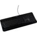 Verbatim Illuminated Wired Keyboard - Cable Connectivity - USB Type A Interface Media Player Hot Key(s) - Windows Mac OS Linux - Black | Bundle of 5