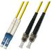 7 Meter Singlemode Duplex Fiber Optic Cable (9/125) - LC to ST - Yellow