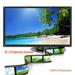 SweetCandy Portable Projector Screen 120 Inch 16:9 HD Folding Indoor Outdoor Movie Screen Gaming Office Home Cinema Projector Screen