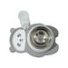 Double Bowl Design Feeder Automatic Water Supply Stainless Steel PP 12.2*9.1*8.9 in Pet Accessories 500ml Cat Supplies