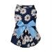 Floral Bow Pet Dog Dress Floral Pet Dog Dress Dog Vest Clothes Dress Cat Summer Pet T-Shirt Dress Skirt Coat Cute Pet T-shirt Clothes Pet Summer Clothes