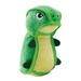 Outward Hound Xtreme Seamz Dino Dog Toy Green Medium