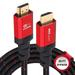 RitzGear 25 ft. 4K HDMI Cable High Speed 18 Gbps HDMI to HDMI Cable 5 Pack