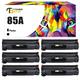 Toner Bank Compatible 85A Toner Cartridge for HP CE285A 85A LaserJet Pro M1212NF Pro P1102W Pro M1132 M1210 M1130 M1212NF M1217NFW Printer Replacement Toner Ink (Black 6-Pack)