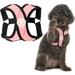 Gooby Comfort X Step-In Harness - Pink Large - Breathable Lightweight and Wrinkle Free Mesh Harness with Patented Choke-Free X Frame for Small Dogs and Medium Dogs