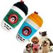 2 Pack Coffee Cup Dog Toy Plush Squeaky Holiday Dog Toys for Medium Small and Large - Cute Dog Gifts for Dog Birthday - Cool Stuffed Parody Dog Toys