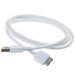 PKPOWER White USB 3.0 Data Cable Cord For Buffalo MiniStation Plus 2TB HD-PNT2.0U3GB