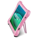 Visual Land Prestige Elite 10QH 10.1 HD IPS Android 11 Quad-Core Tablet 32GB Storage 2GB RAM with Protective Case - Pink