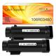 Catch Supplies Compatible Toner Replacement for Xerox Phaser 6510 6510/dni 6510/dn 6510/n Workcentre 6515 6515/dni 6515/dn 6515/n Printer High Yield (2 Black)