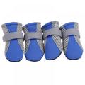 Puppy Soft Sole Nonslip Mesh Boots Reflective Straps Breathable Set of 4