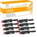 Toner H-Party Compatible Toner Cartridge Replacement for HP W1143A for Use with HP Neverstop Laser 1001nw 1201w 1202w Printer Ink (Black 8-Pack)