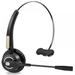 Bluetooth Headset - Wireless Headset with Microphone Noise Canceling Telephone Headset Up to 30 Hrs Talk Time Trucker Car Driver Office Headset for Cell Phone PC Skype Call Center