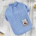 Pet Knit Warm Sweater Pet Sweater for Small Dogs & Cats Pullover Knitted Clothes Chihuahua Teddy Knitwear Warm Winter Sweater