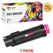 Toner Bank 1-Pack Compatible Toner for Dell 593-BBOY H625cdw H825cdw S2825cdn Printer Ink Replacement Home Office Magenta