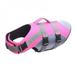 Wisremt Summer Beach Diving Swimming Clothes Dog Life Jacket Safety Clothing Pet Life Vest Summer Dog Swimming Clothes French Jackets Pink