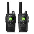 Cobra RX385 Two-Way Radios (Pair) Rugged and Water Resistant Walkie Talkies up to 32 mile Extended Range & 40 Channels NOAA Weather Chanels and Weather Alerts