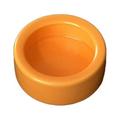 XROMTBEM Reptile Water Food Bowl Worm Dish Ceramic Pet Bowls Anti-Escape Mini Reptile Mealworms Bowl for Lizard Bearded Dragon