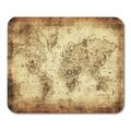 Old Ancient Map of The World Vintage Antique America Atlas Europe Mousepad Mouse Pad Mouse Mat 9x10 inch