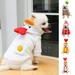 SPRING PARK Dog Hoodie Winter Soft Polyester Chicken Shape Cosplay Dog Pullover Sweatshirts Coat for Puppy Small Medium Dogs Clothes Apparel