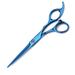 Tebru Curved Shear Thining Scissors Professional Pet Dog Hair Cutting Scissors Grooming Hairdressing Shear