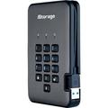 iStorage diskAshur PROï¿½ï¿½ï¿½ï¿½ï¿½ï¿½ - SSD - encrypted - 16 TB - external (portable) - USB 3.1 - FIPS 140-2 Level 3 256-bit SHA 256-bit AES-XTS FIPS 197 PUB - TAA Compliant