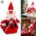 Luxtrada Dog Santa Claus Riding Christmas Costume Funny Pet Cowboy Rider Horse Designed Dogs Cats Outfit Clothes Apparel Party Dress up Clothing Christmas Halloween (Size S)