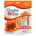 Good n Fun Triple Flavor Mighty Chewer Sticks 18 Count Long Lasting Rawhide Chew Treats for All Dogs