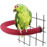 JANDEL U-Shaped Natural Perch Bird Cage Stand Toys for Small and Medium Birds Macaw Cockatiel Parakeet
