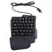 Popular Game Keyboards One-handed Wired 35 Keys RGB Luminous Gaming Keyboard for Tablet PC Smart Phones