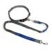 Maynos Pet Leash Hands Free Waist Belt Reflective Adjustable Nylon Rope Dog Cat Leash Hands Gray and Blue 48.82