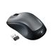 M310 Wireless Mouse 2.4 GHz Frequency/30 ft Wireless Range Left/Right Hand Use Silver/Black