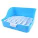 Pet Dog Potty Training Fence Tray Pad Indoor Puppy Pee Toilet Bowl Detachable Dog Cat Accessories Supplies (Random Color)