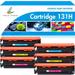 MICOTONER 6-Pack Compatible Toner Cartridge for Canon 131C Work with Canon imageClass MF624Cw MF8280Cw MF628Cw LBP7110Cw Printer (2*Cyan 2*Magenta 2*Yellow)