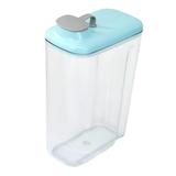 Multipurpose Airtight Dog Food Storage Container Seal Buckles Farmhouse Box Bin for Flour Cereal Rice Cat .5L