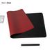 Wmkox8yii Pure Color Leather Mouse Pad Large Waterproof Desk Pad Home Office Laptop Leather Mouse Pad Writing Pad Double-sided