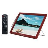Restored Trexonic Portable 14 Inch LED TV with HDMI SD/MMC USB VGA AV In/Out and Built-in Digital Tuner (Refurbished)