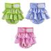 Washable Dog Diapers (3 Pack) - No Leak Reusable Dog Period Diapers - Highly Absorbent Diapers for Dogs Female