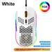 TureClos M8 RGB Gaming Mouse Honeycomb 6400 DPI Adjustable Ergonomic Mice For Computer Gamer RGB Light Gaming Mouse